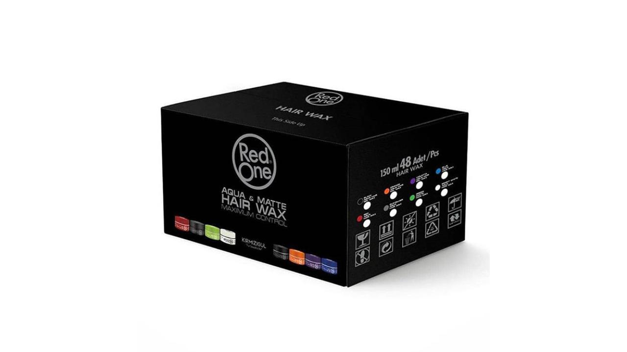 🟡 Carton Cires Coiffantes RedOne – 48 x 150 ml - BarberCosmetic