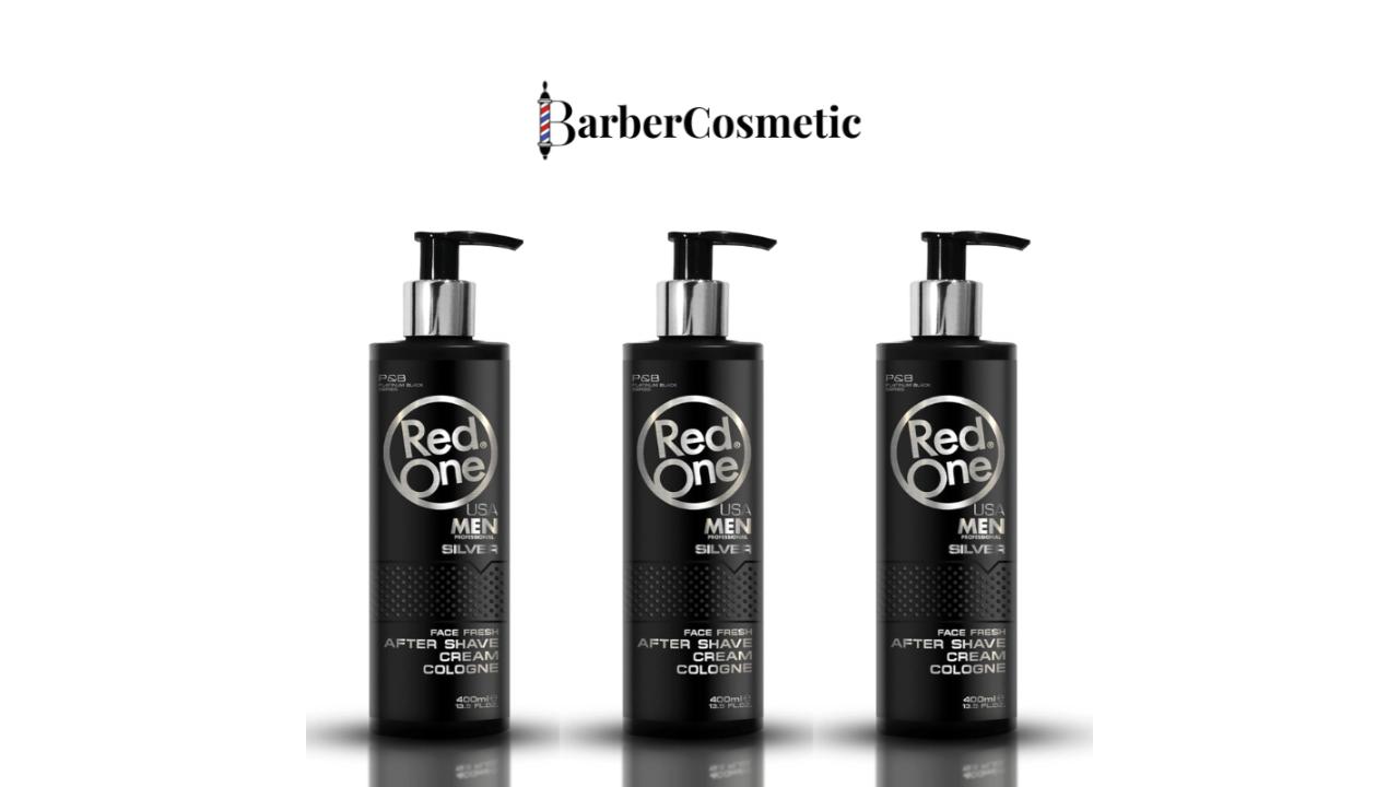 RedOne Crème Cologne Après-Rasage Silver – 400 ml BarberCosmetic