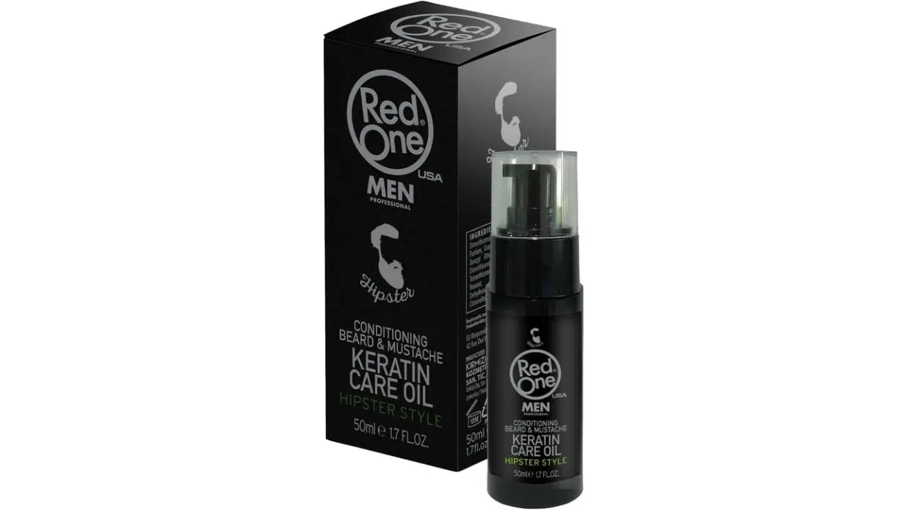 Huile de Barbe & Moustache RedOne Kératine BarberCosmetic