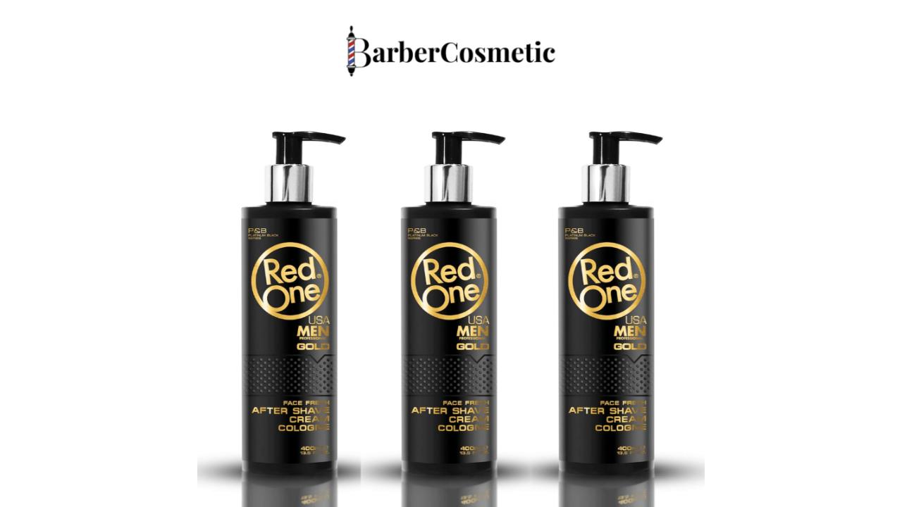 RedOne Crème Cologne Après-Rasage Gold – 400 ml BarberCosmetic