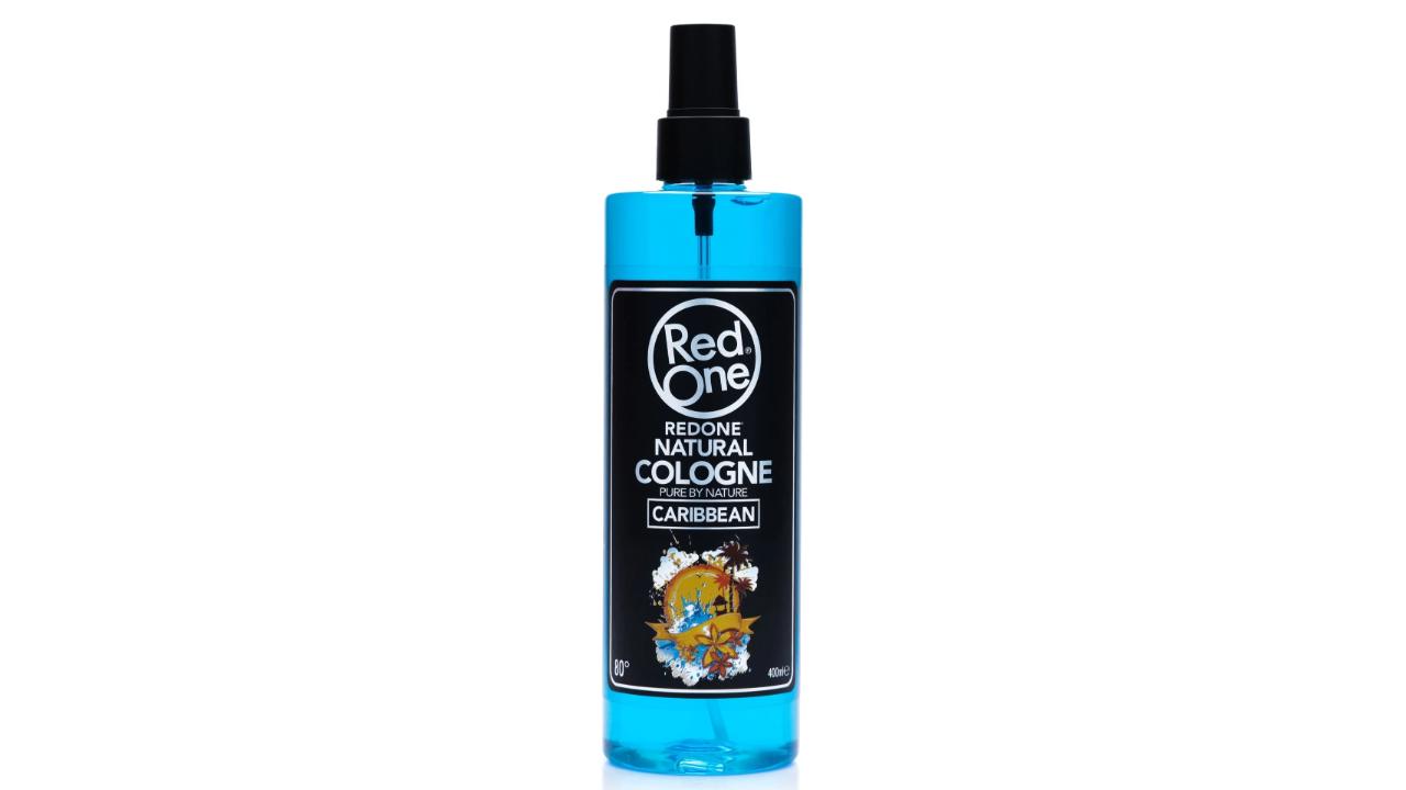RedOne Eau de Cologne Aftershave Caribbean – 400 ml BarberCosmetic