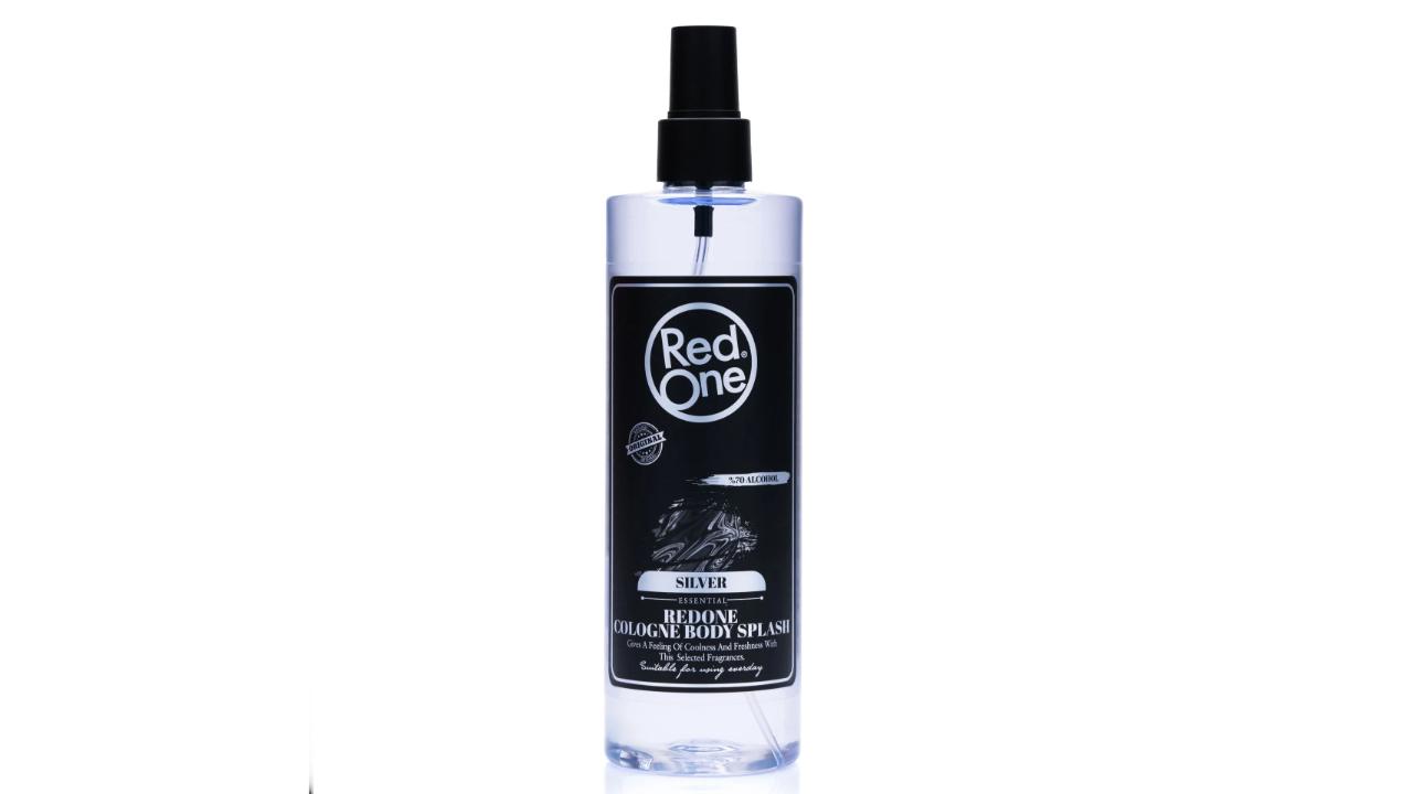 RedOne Eau de Cologne Aftershave Silver – 400 ml BarberCosmetic